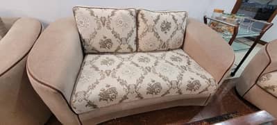 1 L shape and 1 six seater sofa available for sale