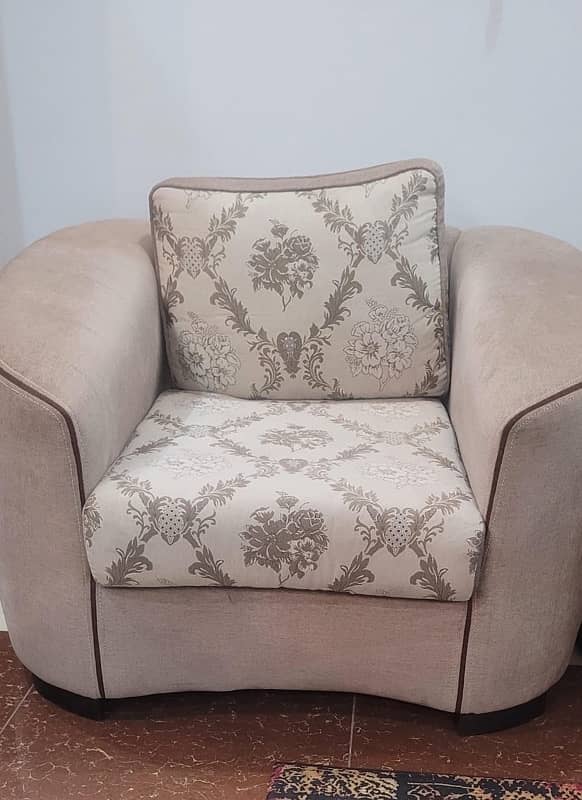 1 L shape and 1 six seater sofa available for sale 1