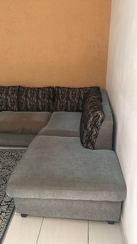 1 L shape and 1 six seater sofa available for sale 5