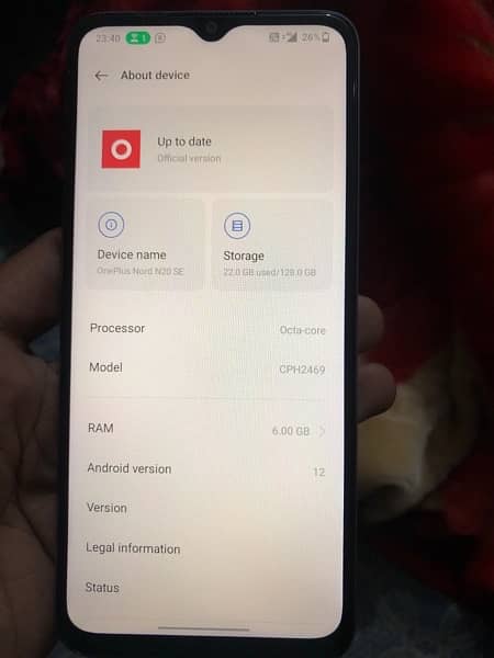 oneplus N20se (6+128) 6