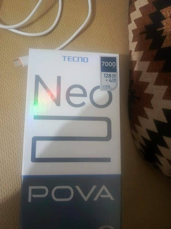 TECHNO POVA NEW 2 ALL OK NO ANAY FAULT WITH BOX  AND CHARGER 10.10 5