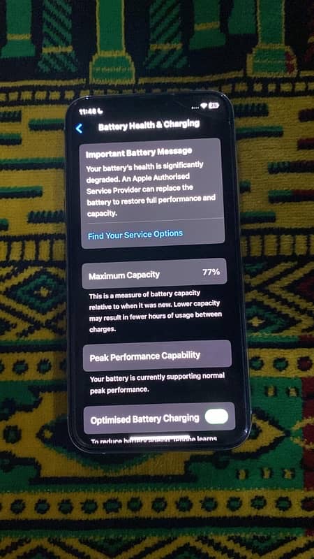 iPhone XS 256 GB non pta 8