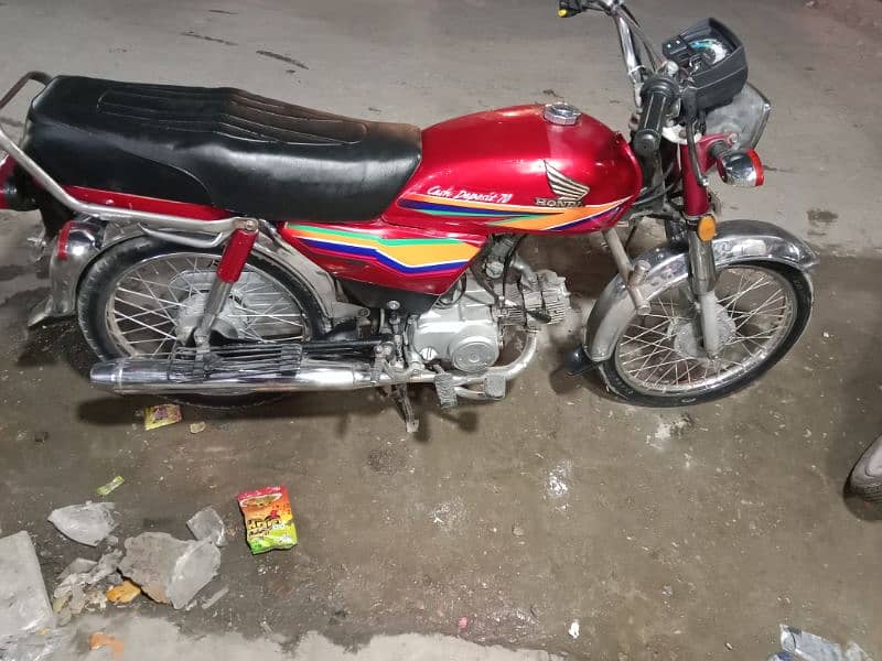 Honda 70 Pindi number 60 fainal 6