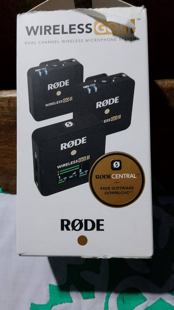 Rode MIC go II only 10 days used 4