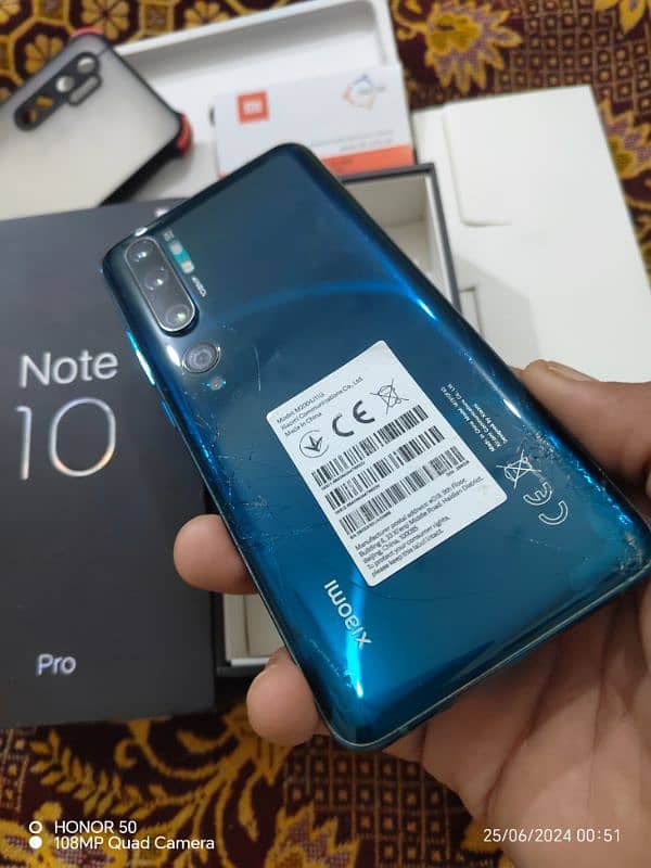 Xiziaomi mi note 10 pro8+5 13/256 gb 0