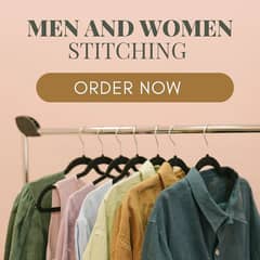 Men and Women stitching in affordable rates