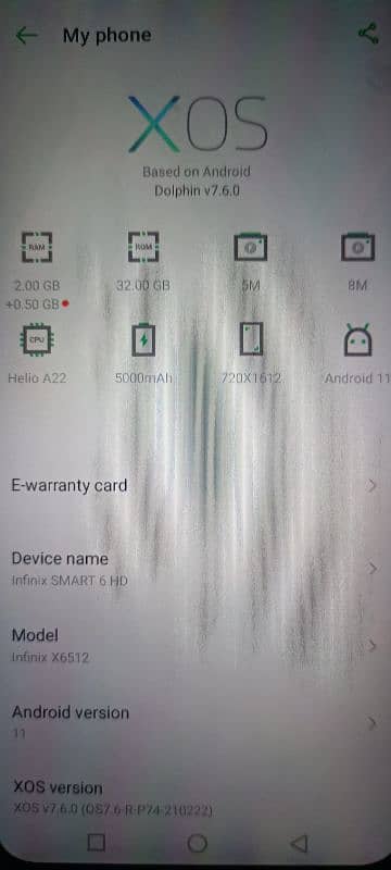 Infinix smart hd 6 6