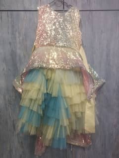 rainbow tail frock