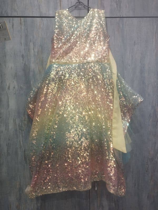 rainbow tail frock 2