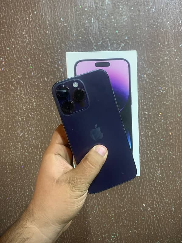 Iphone 14 Pro Max Deep Purple Colour 0