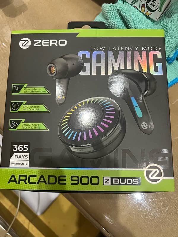 zero lifestyle arcade 900 gaming earbuds 5