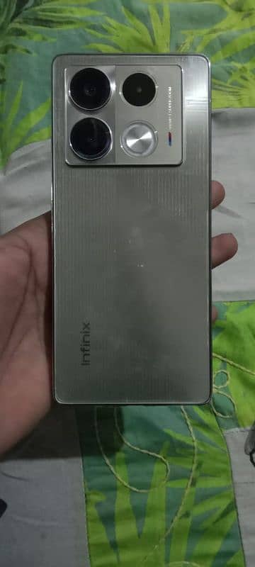 infinix Note 40 BMW edition silver color 10/10 16/256 3