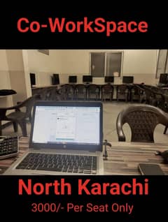 Co Working Space - Offices Shared at North Karachi, Gulshan, FB Area