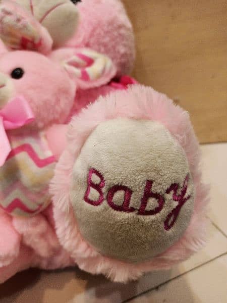 Imported stuff Teddy Bear with little baby | Stuff Toy for Kid 3