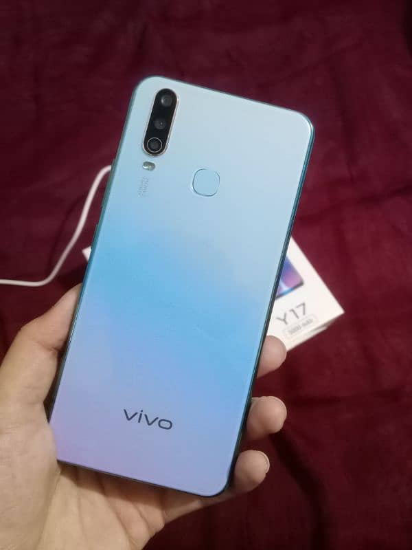 Vivo Y17 128Gb & 6Gb`Box plus Charger` 100% Original` Fix Price 14000 1