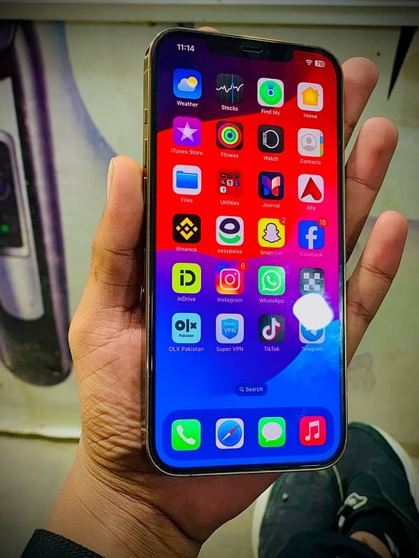 I phone 12 pro max 256gb non pta jv 2