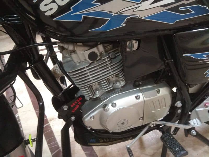 Suzuki 150 self start + remote start 3