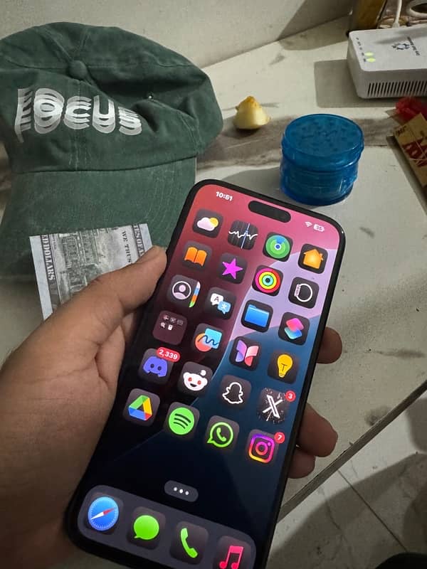 iphone 15 pro max jv( box pack ) 256 GB non pta 1