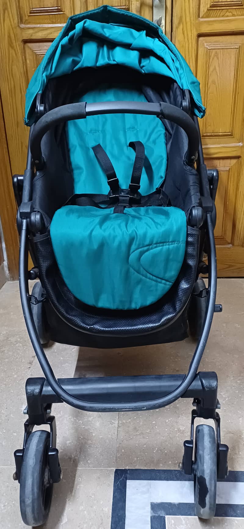 Graco Evo Harbour Blue Stoller,Travel Sysem. 1