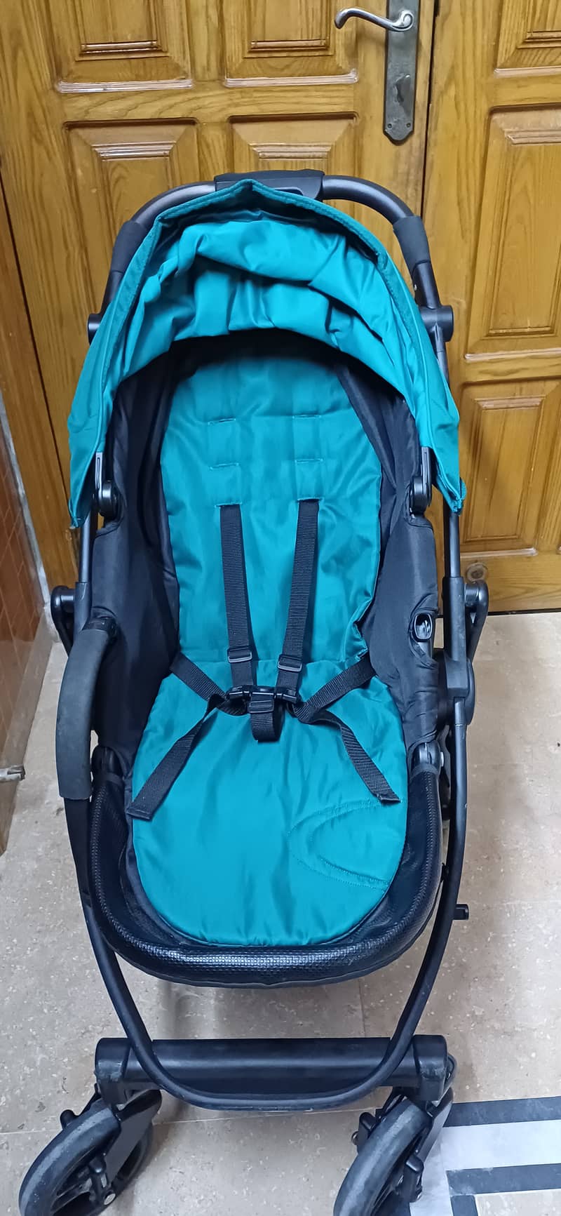 Graco Evo Harbour Blue Stoller,Travel Sysem. 4