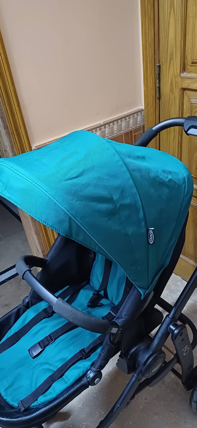 Graco Evo Harbour Blue Stoller,Travel Sysem. 9