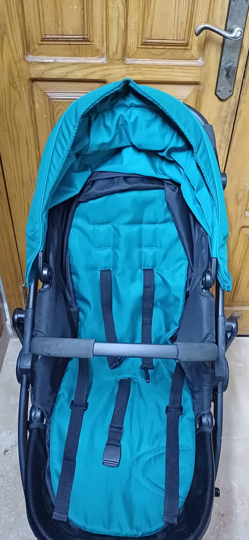 Graco Evo Harbour Blue Stoller,Travel Sysem. 10