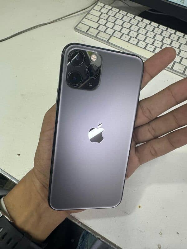 iphone 11pro 64gb pta approved dual 91%bh 0