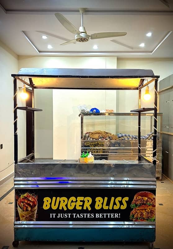 Burger shawarma stall readymade 0