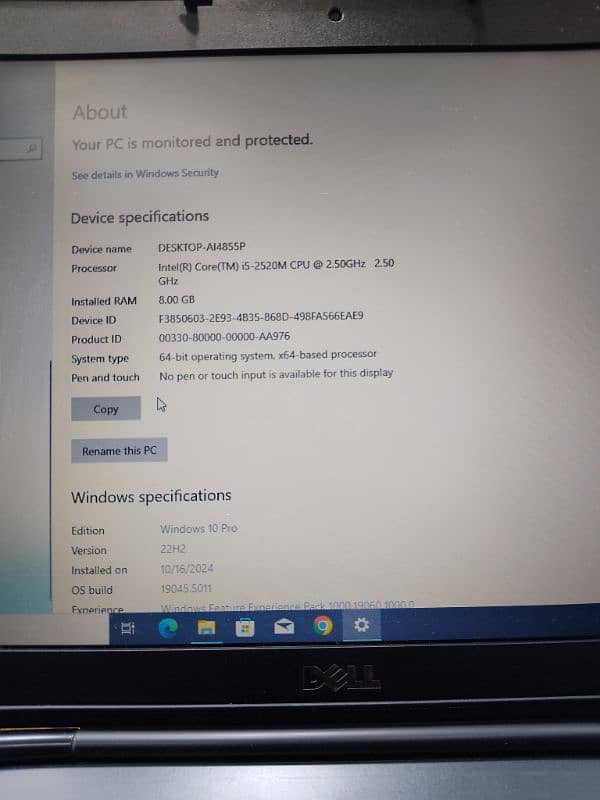 Dell laptop ok condition for sale 5