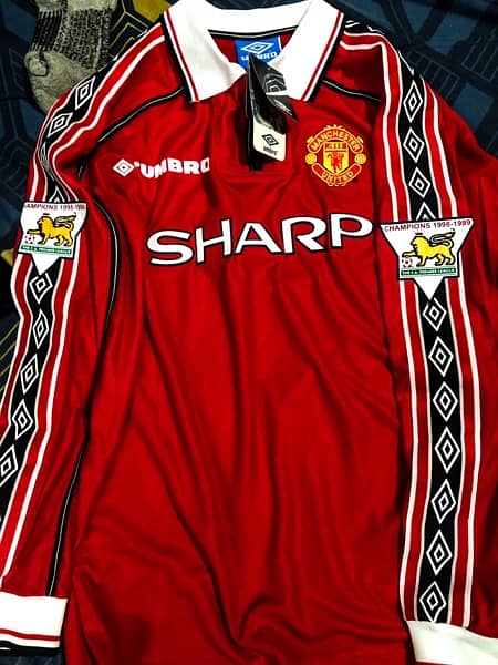 Authentic Man United 1998/99 Football shirt 1