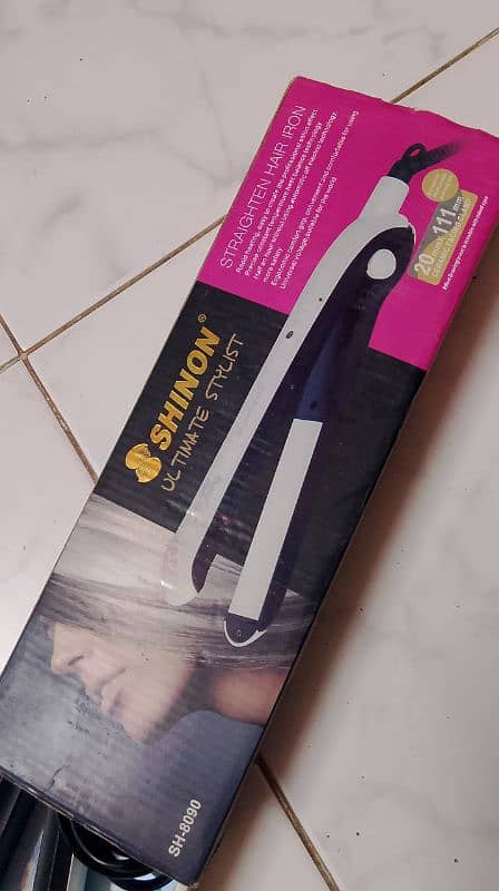 Shinon hair straighten iron 2