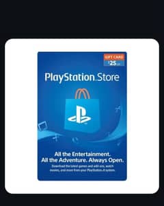 PlayStation 25$ Giftcard