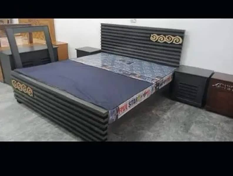 king size double bed wooden bed lakri frame bed 8