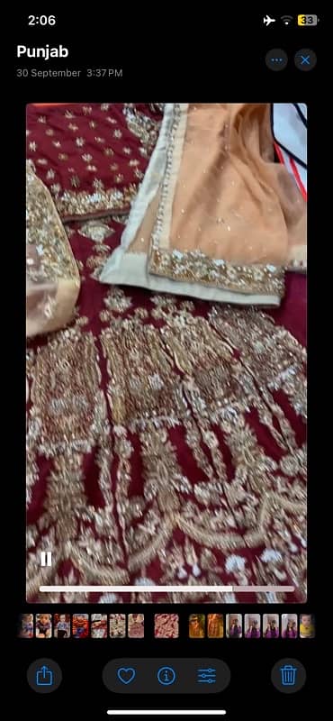 Bridal Lehnga (Minal Khan copy) 6