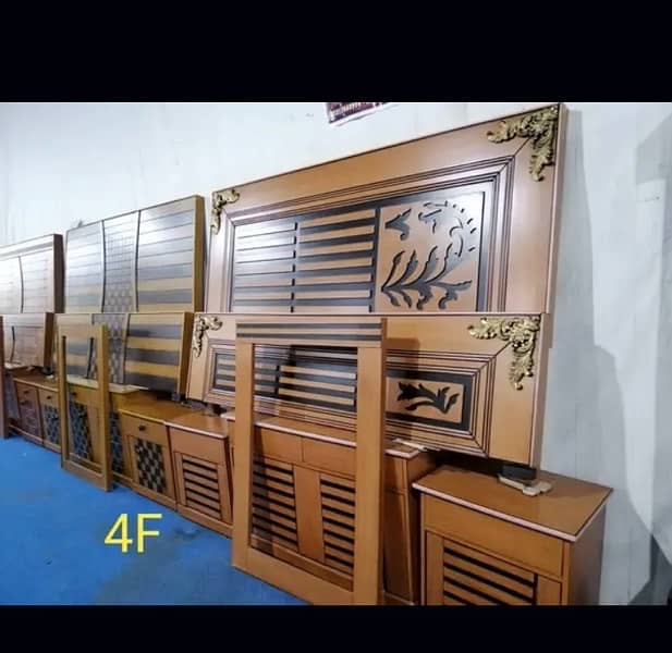 king size double bed wooden bed lakri frame bed 8