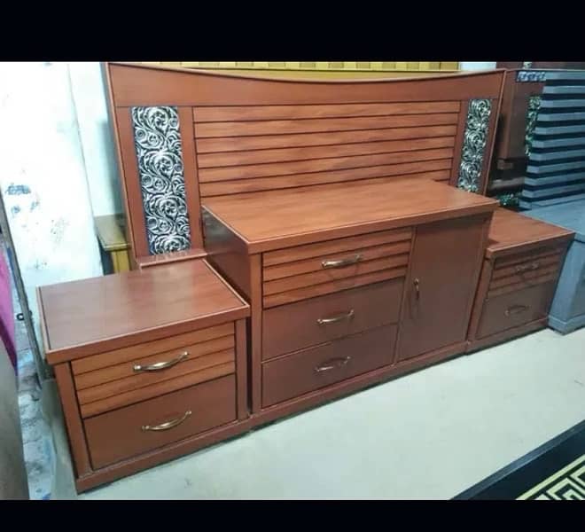 king size double bed wooden bed lakri frame bed 4