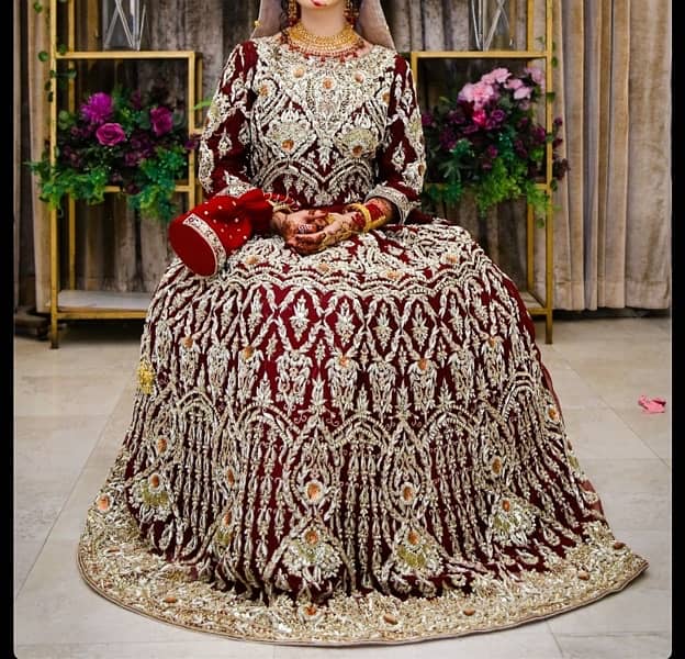 barat bridal dress 0