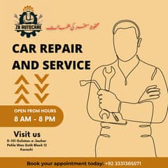 Car / Car Services / Car Repair / Mechanic / Car Mechanic / Work Shop