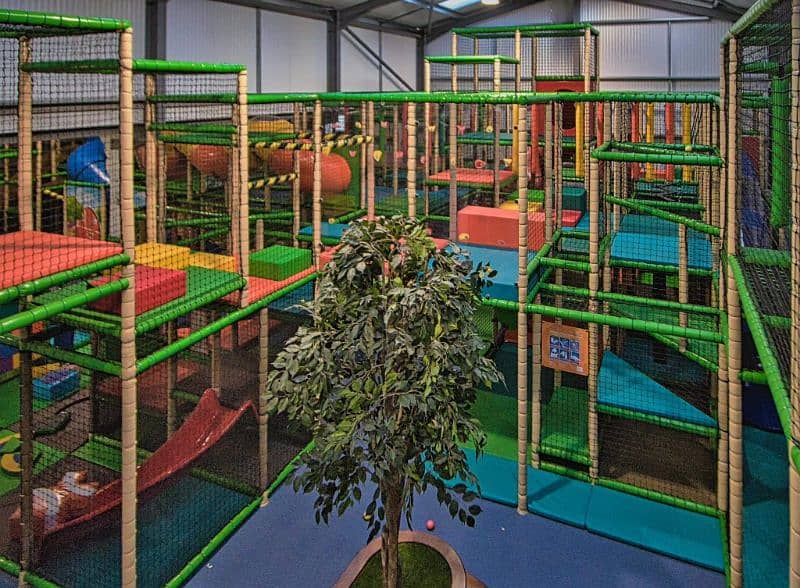 trampoline  jumping  rides  soft play area 1