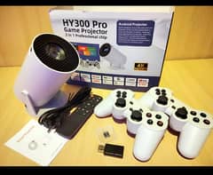 4k Gaming Projector 20000 + Game with Two Console Order on 03024531021