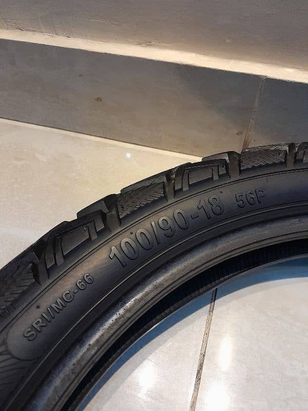 DSI Tubeless Tyre for YBR YBR G CB 150 GS 150 GR 150 or any other bike 3