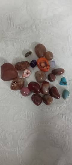 natural gemstone in real shape