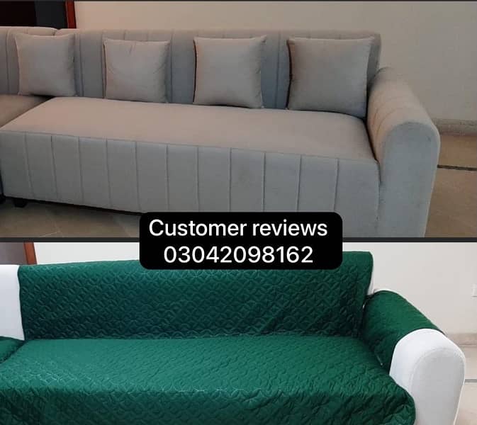 ULTRASONIC MICROFIBER SOFA COVER | sofa cover | waterproof sofa cover| 19