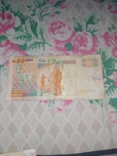 Zambia and keniya old bank note good condition