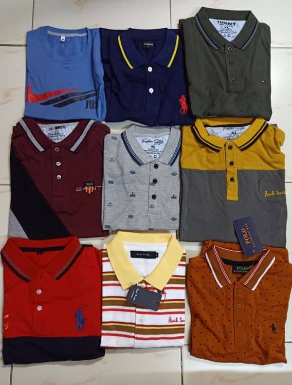 Men casual shirts and polo tshirts , cargo trousers 1