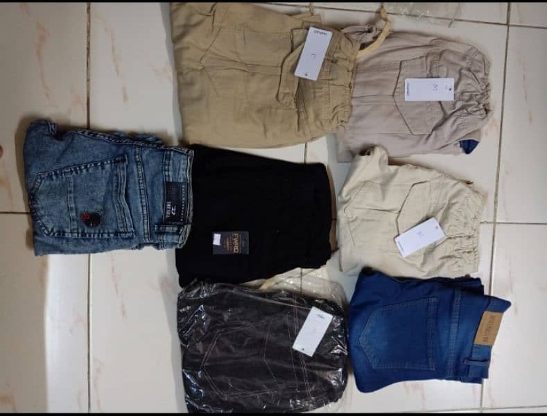 Men casual shirts and polo tshirts , cargo trousers 3