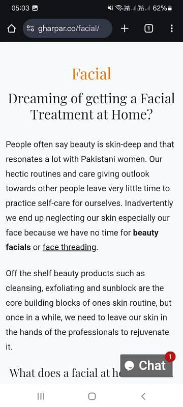 beauty life gher per service at ur home . 9