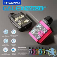 Galex nano 2 pod with box