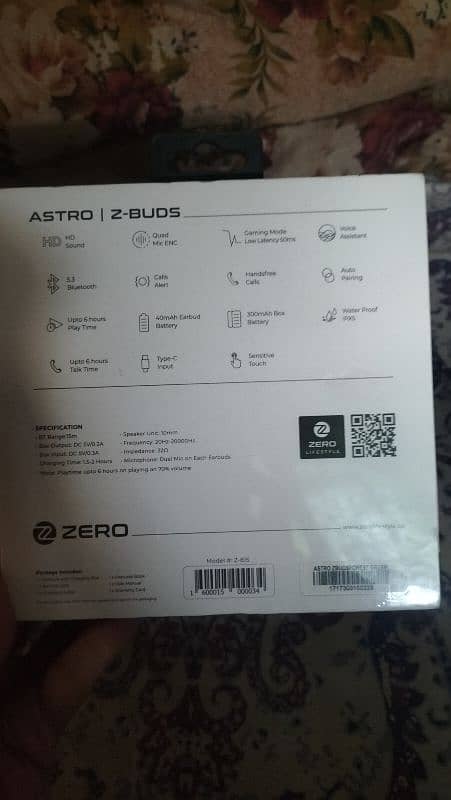 Zero Astro Z-buds Gaming 1