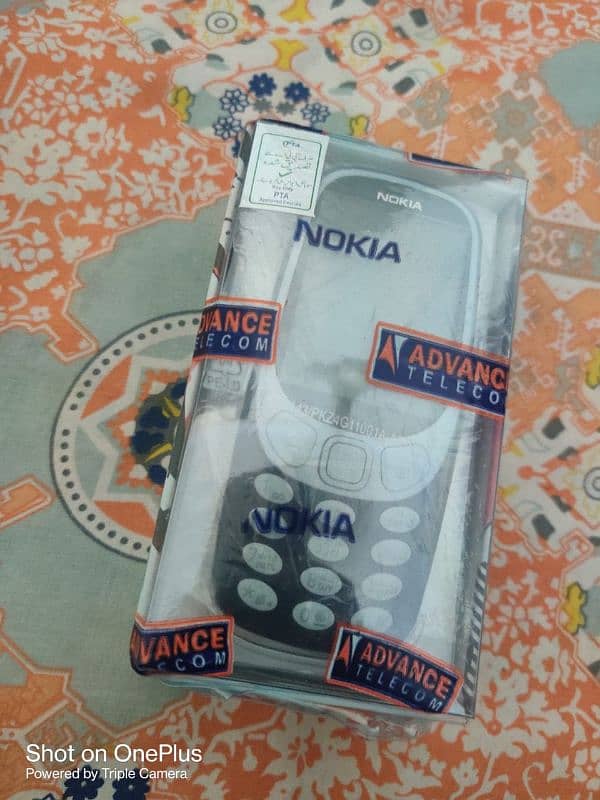 nokia 3310 I box Packed |Dual Sim | PTA Approved 1